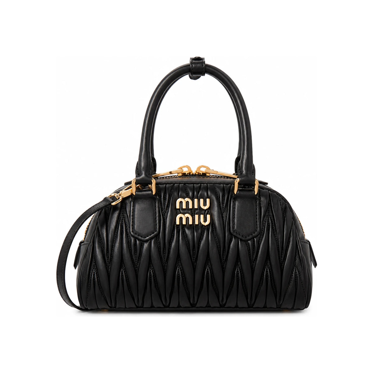 Miu Miu Arcadie Matelasse Tote Bag