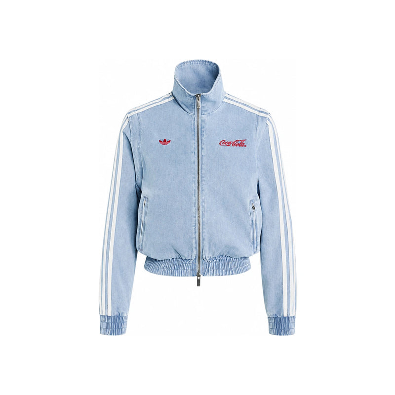 Adidas Women’s Track Jacket KY7548 Denim DOM