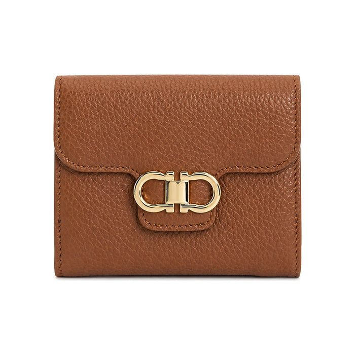 Ferragamo Gancini Women's Compact Bifold Wallet