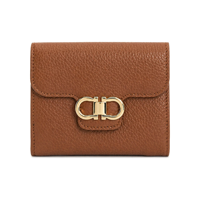 Ferragamo Gancini Women's Compact Bifold Wallet