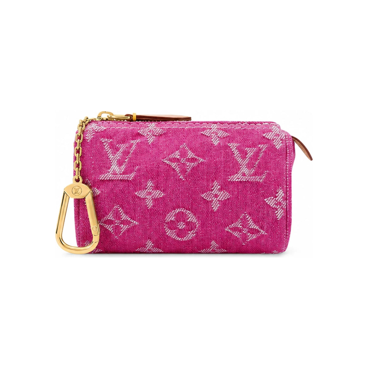 Louis Vuitton Fuchsia Denim Trusse Speedy Key Ring M27605