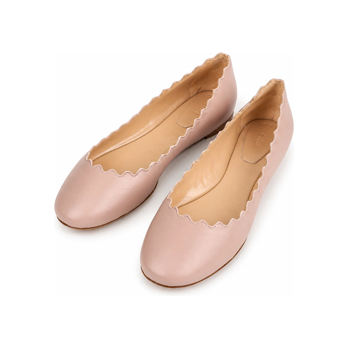 Chloe Lauren Ballerina Flats Women’s Leather Flat Shoes CHC16A16075 26C