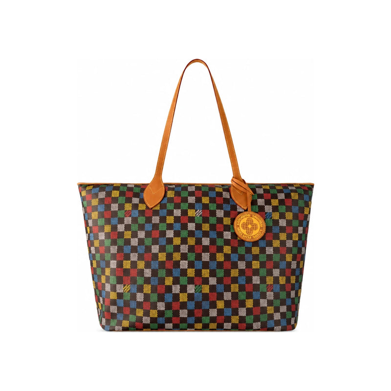 Louis Vuitton Multicolor Neverfull Tote Bag