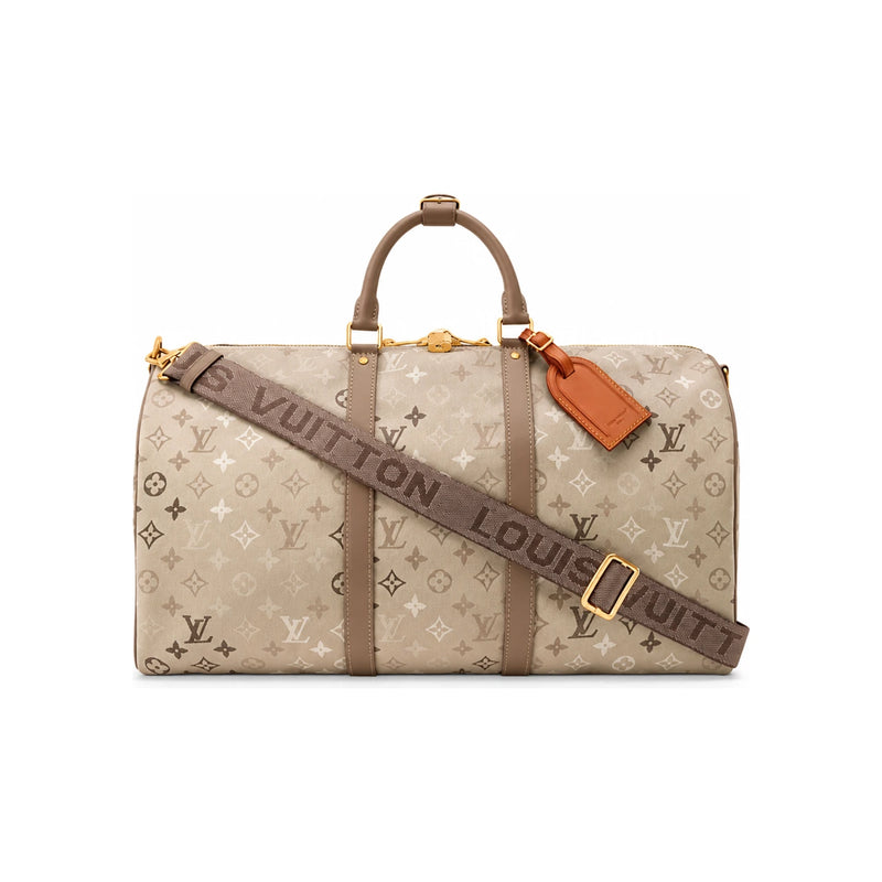 Louis Vuitton Keepall Bandoulière 50 Sand Beige Tote Bag M29159
