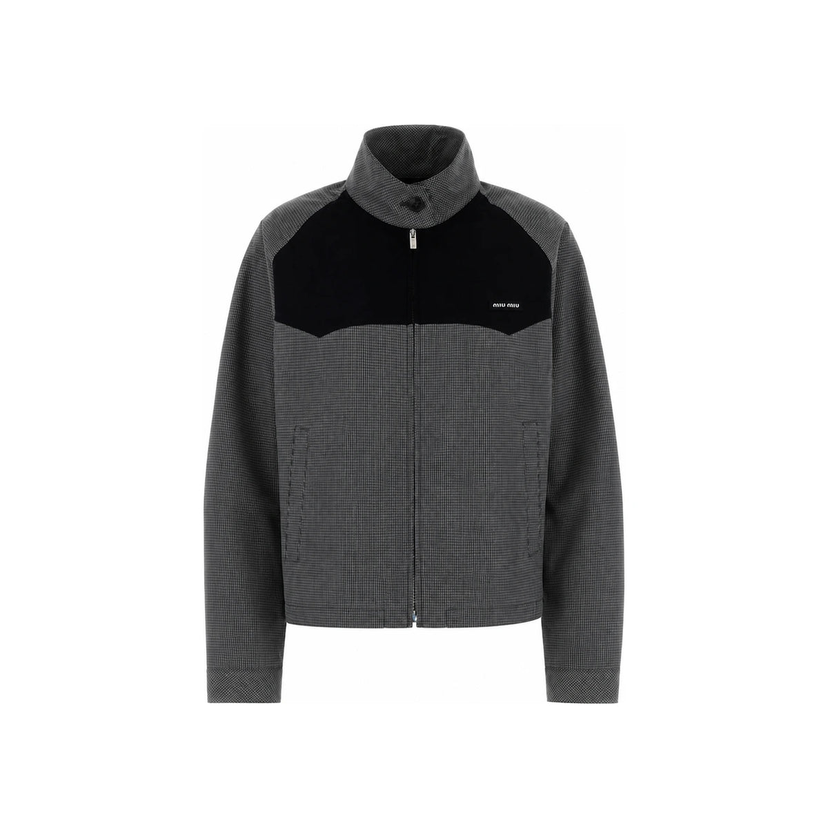 Miu Miu Black Casual Jacket Women’s Outerwear
