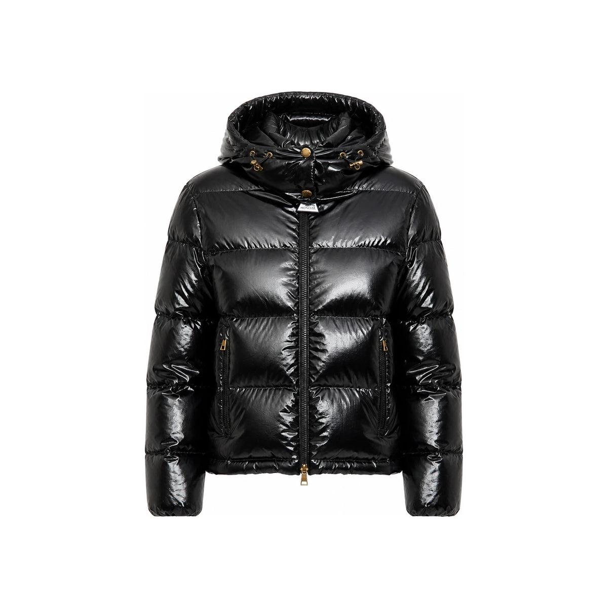 Moncler Black Down Puffer Jacket for Women