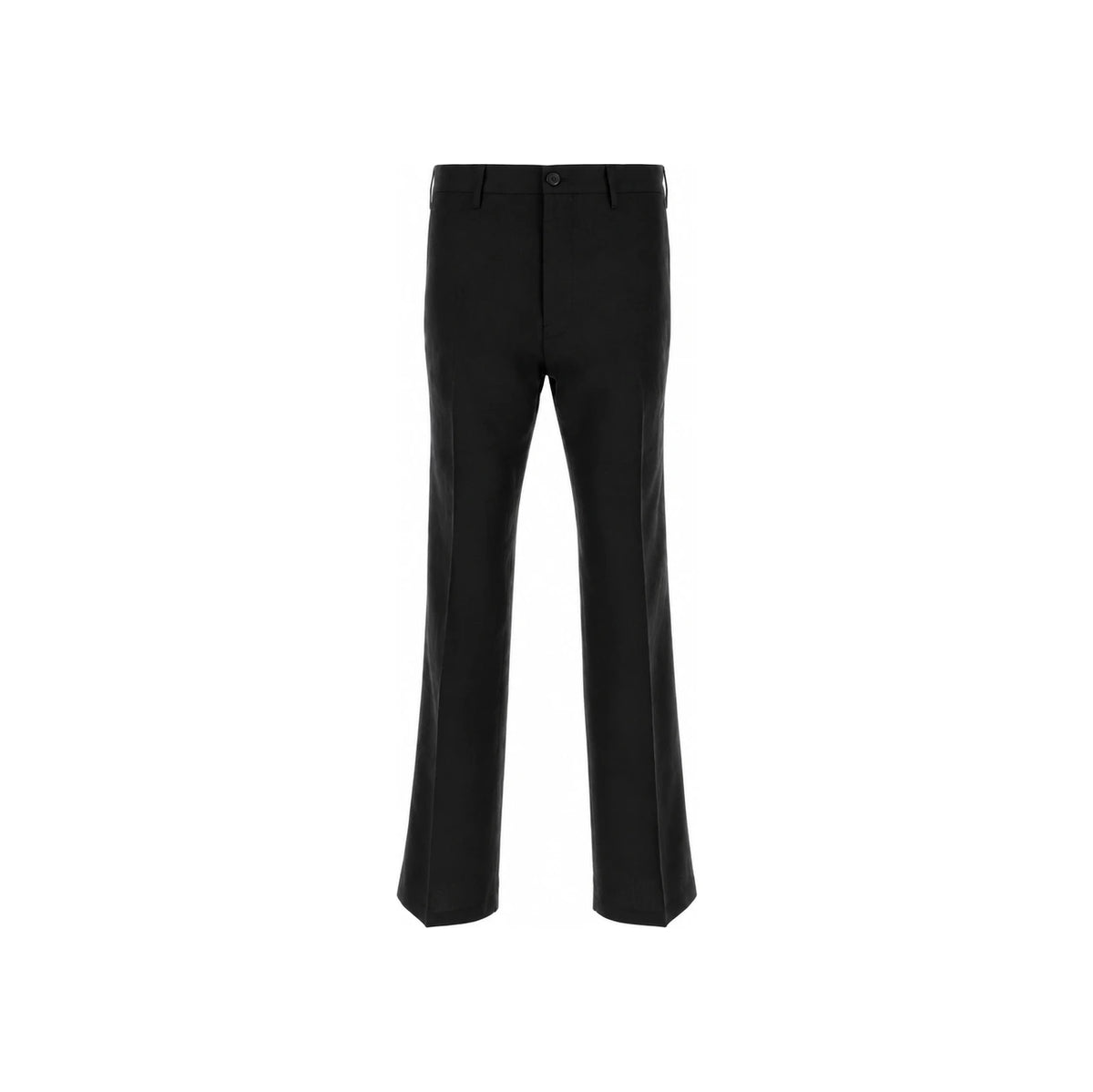 PRADA Black Wool Tailored Suit Pants