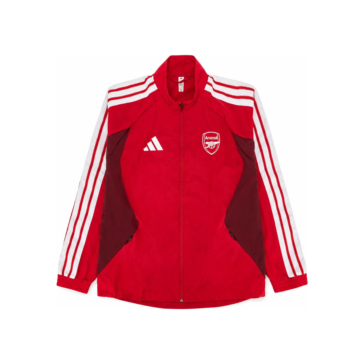 Adidas Men’s Zip-Up Track Jacket KV6745 Better Scarlet Team Coll Burgundy 2 DOM