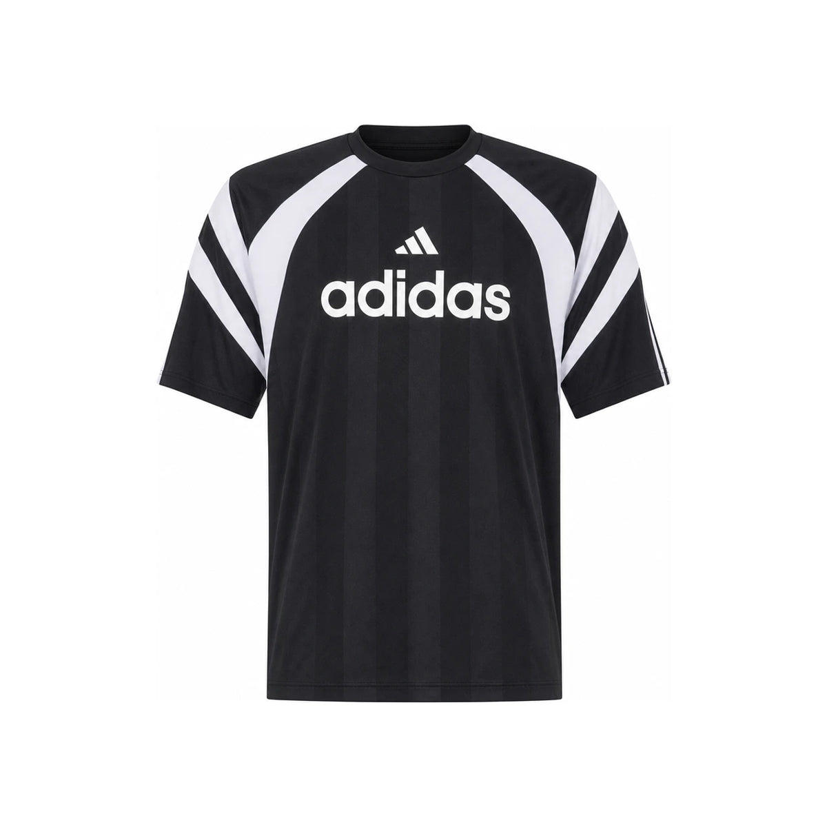 Adidas Short Sleeve T-Shirt for Men KF4728 Black White DOM