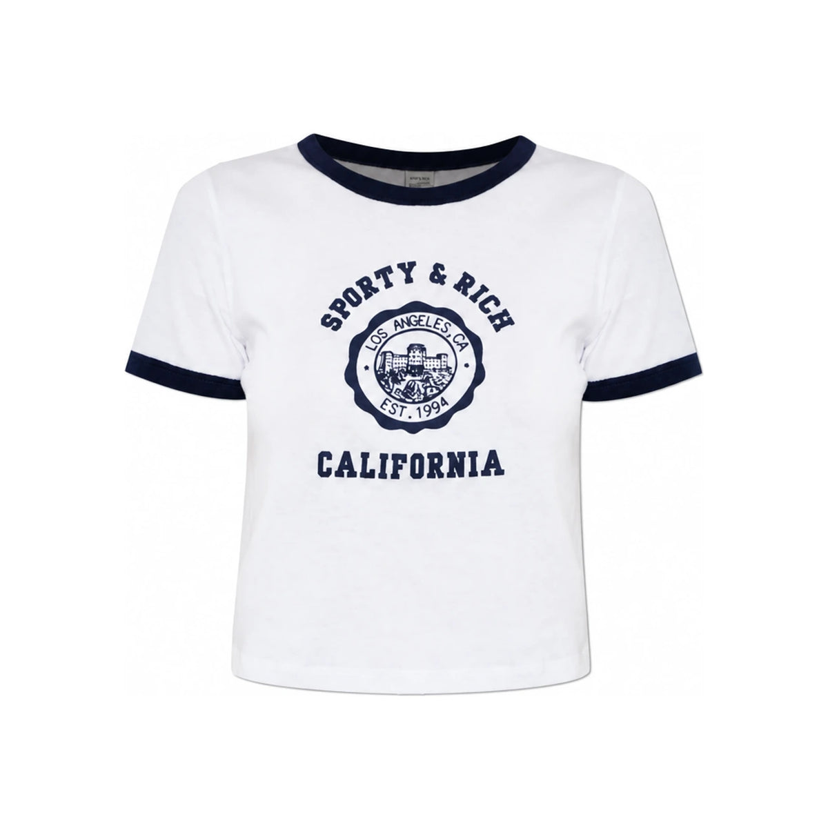 SPORTY&RICH California Emblem T-Shirt White Women’s TO073710 509WH50