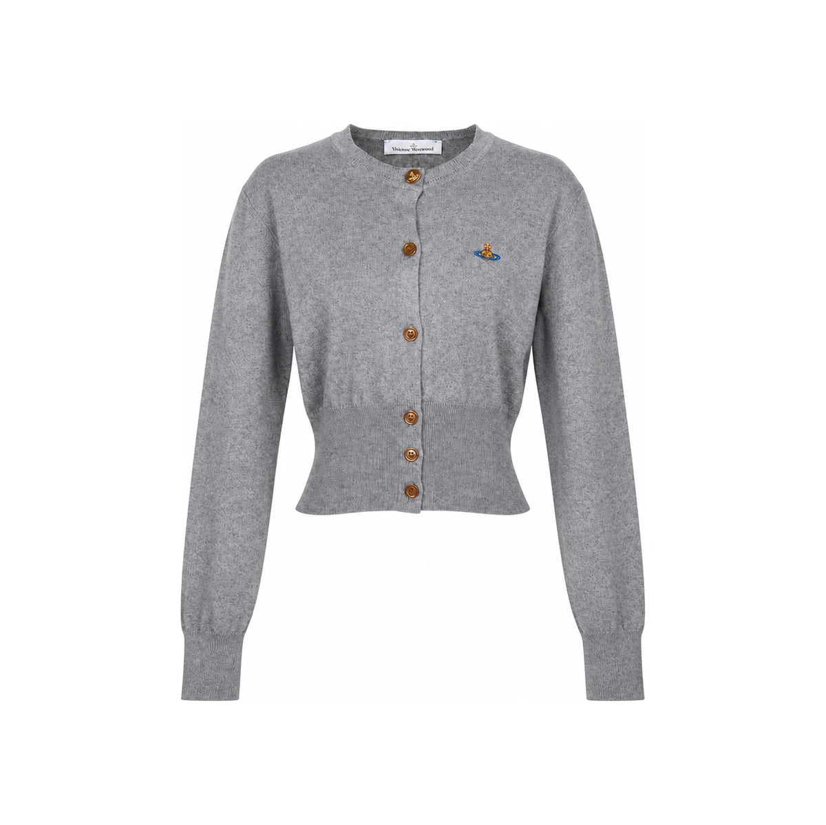 Vivienne Westwood Bea Women’s Cropped Cardigan White Knit