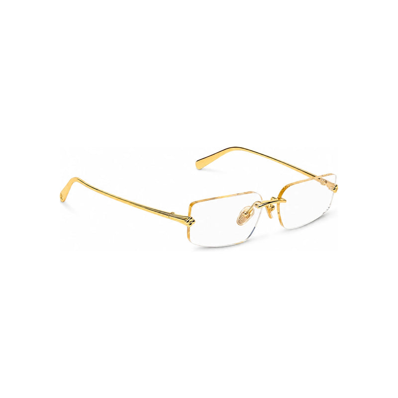 Louis Vuitton LV Comet Rectangle Sunglasses Rectangular Silhouette Z3377U