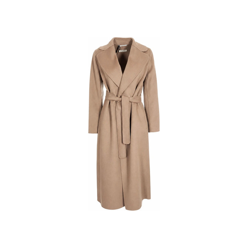 Max Mara Golden Sand Long Wool Coat 2429016043 007