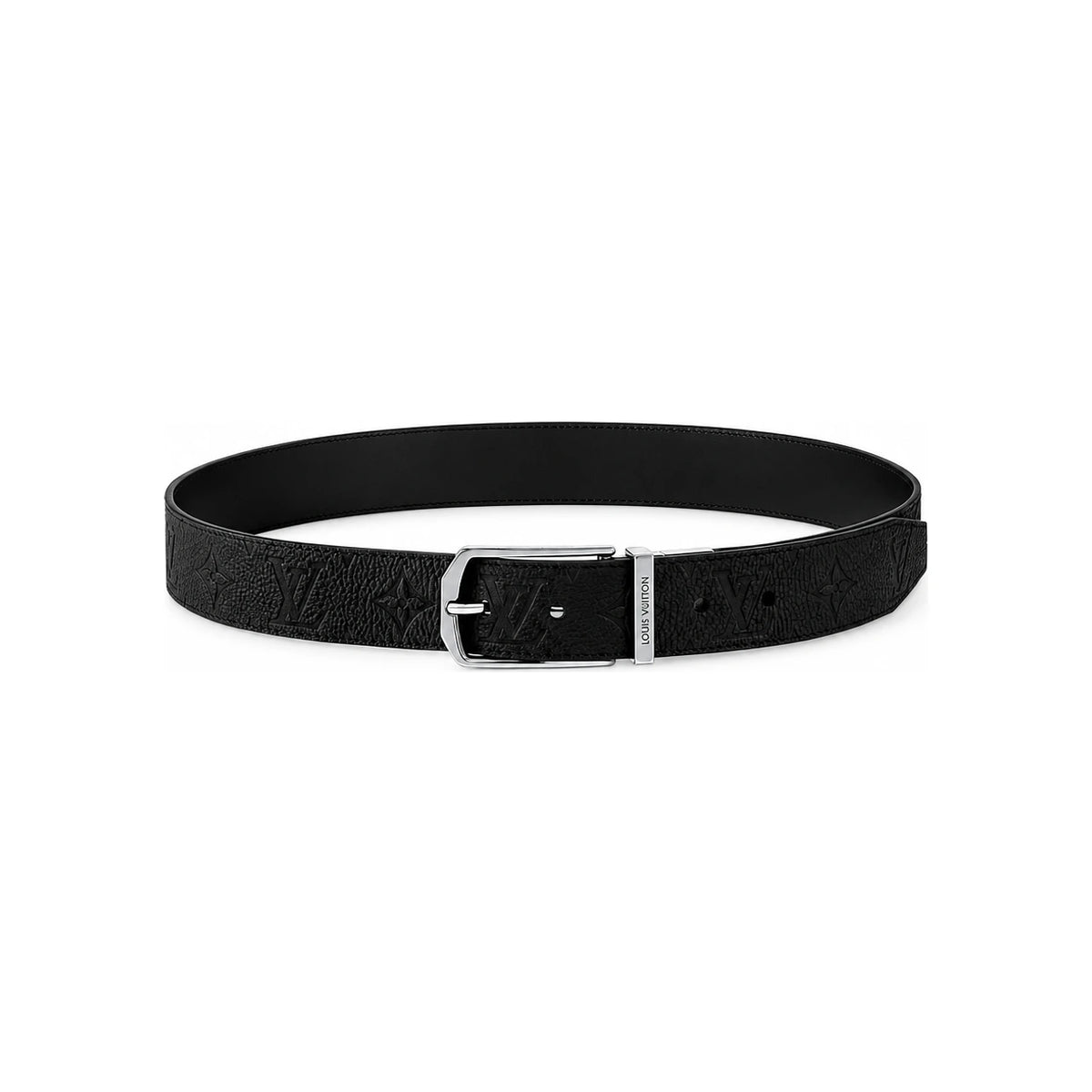 Louis Vuitton Slender Reversible Leather Belt Black 35mm Men M4043