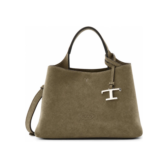Tods Micro Women’s Leather Tote Bag Black