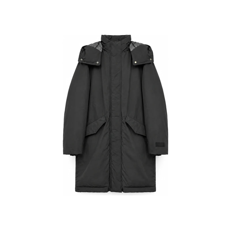 BURBERRY Black Leyburn Logo Patch Puffer Jacket 8112063