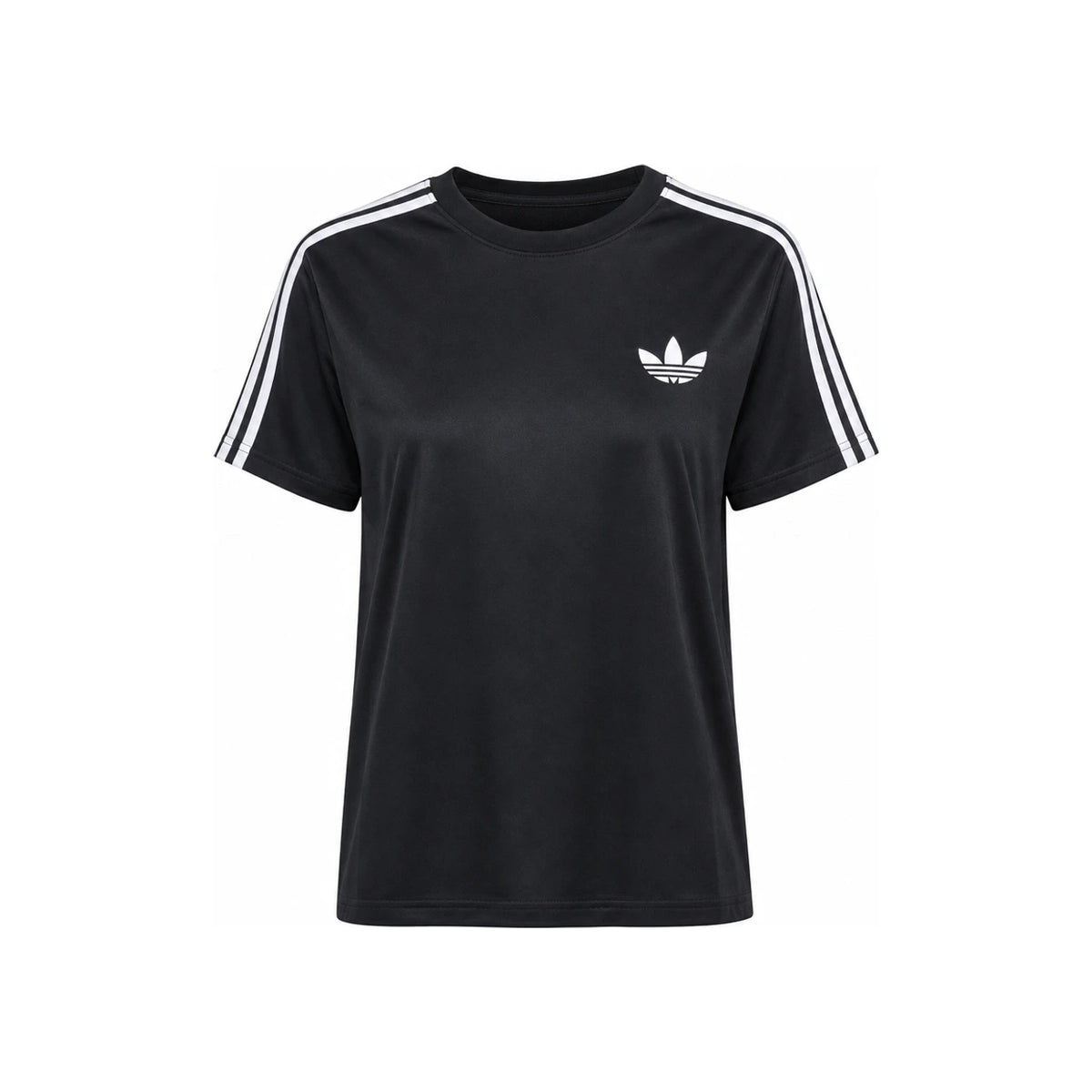 Adidas Short Sleeve T-Shirt for Women KD5574 Black White DOM