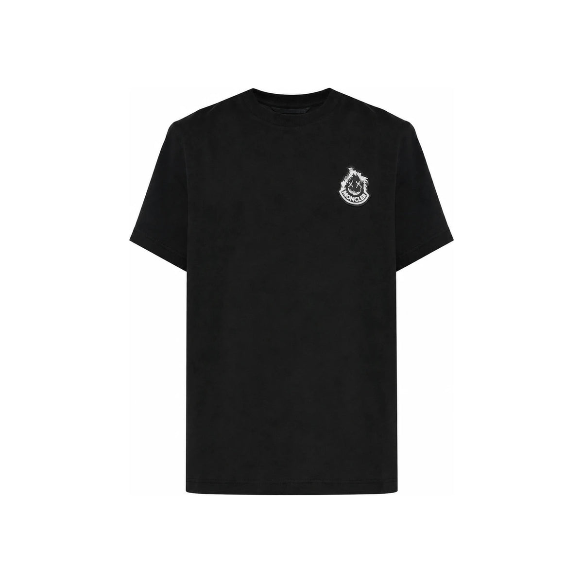 Moncler Short Sleeve T-Shirt Men’s Black Cotton Crewneck