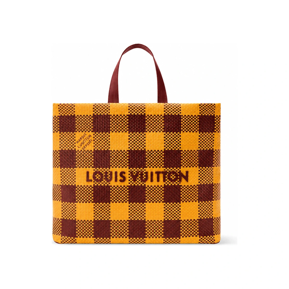 Louis Vuitton Mustard Yellow Shopper Tote MM Men's Tote Bag N40880