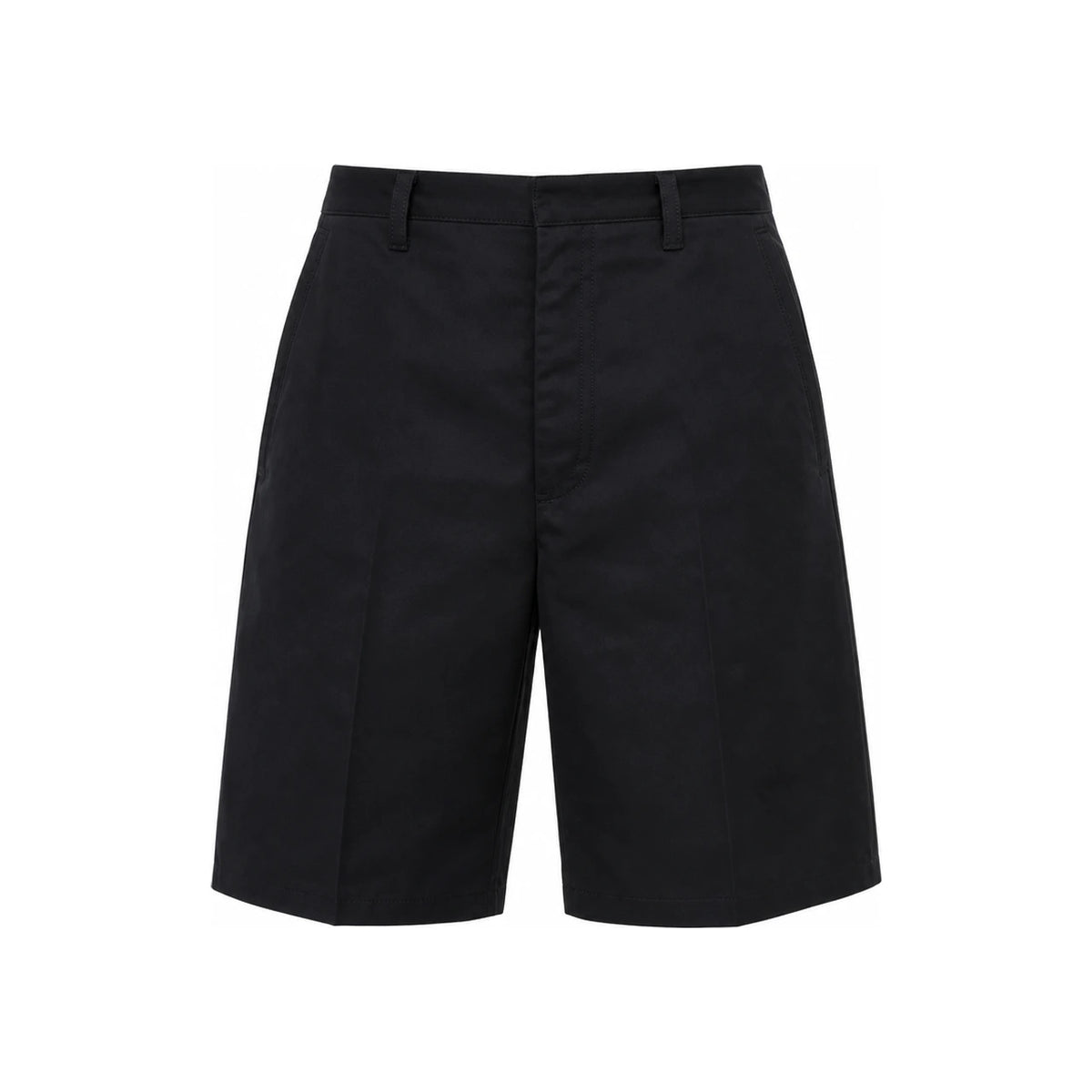 PRADA Re-Nylon Triangle Logo Men’s Black Short Pants