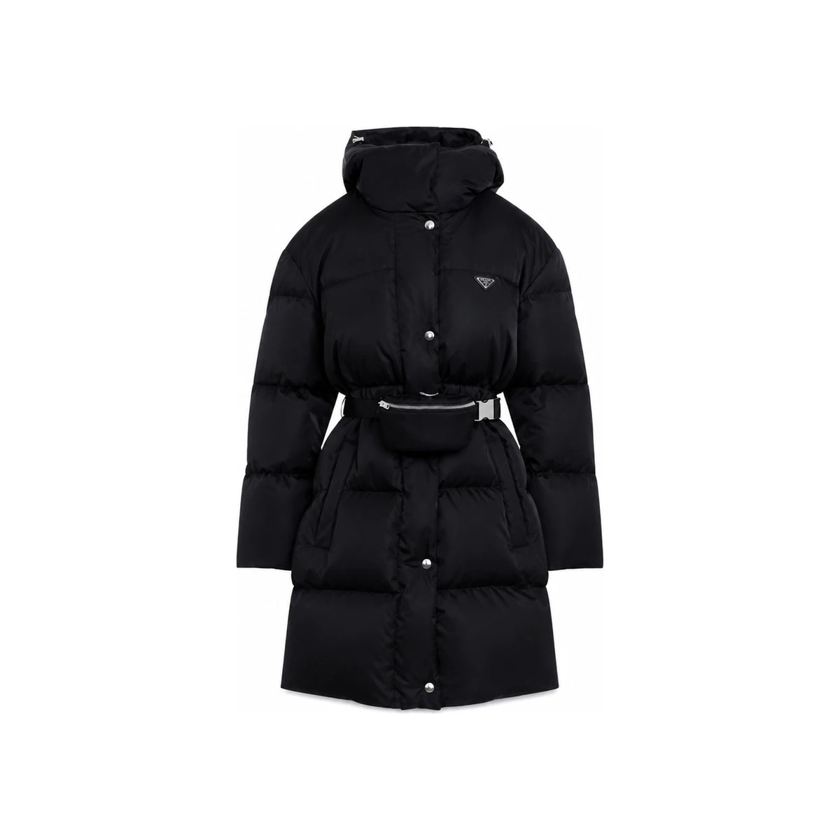 PRADA Black Down Puffer Jacket for Women