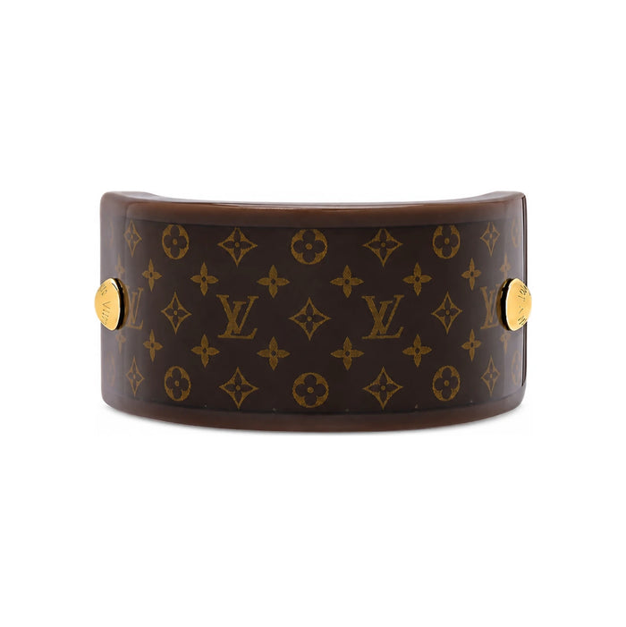 Louis Vuitton Monogram Resin Pony Cuff Hair Accessory M03551