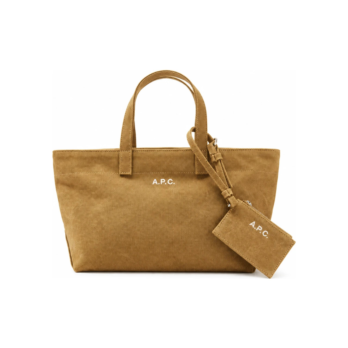 A.P.C. Le Drummer Small Tote Bag Cotton Beige