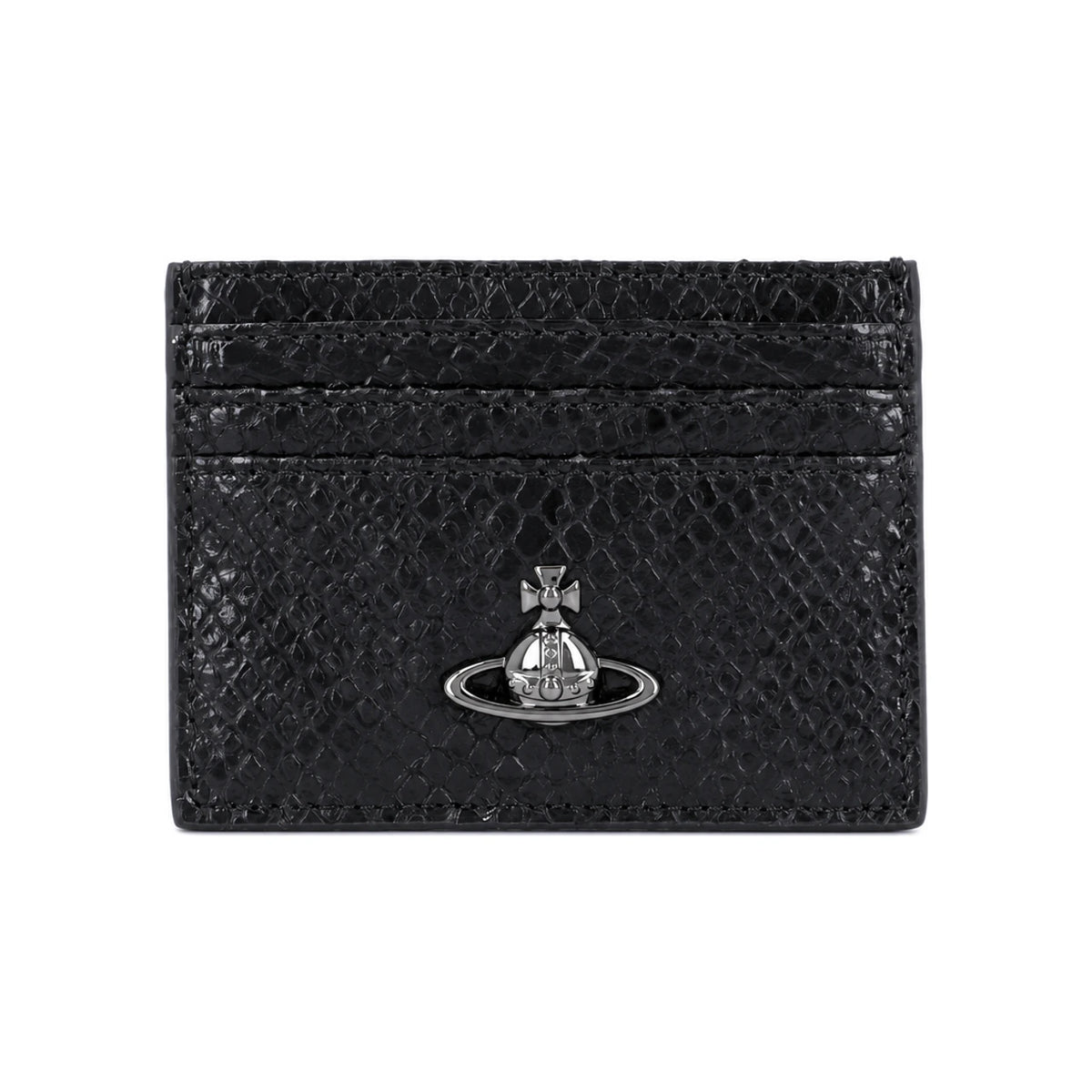 Vivienne Westwood Python Embossed Leather Women’s Card Hold 54030004W L00D7 N204