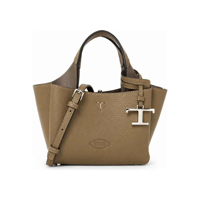 Tods Micro Leather Tote Bag for Women