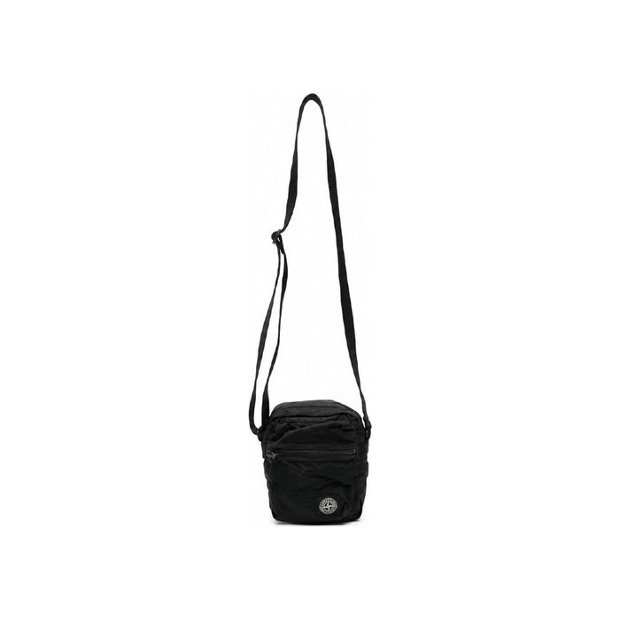 STONE ISLAND Nylon Metal Crossbody Bag Black Men’s