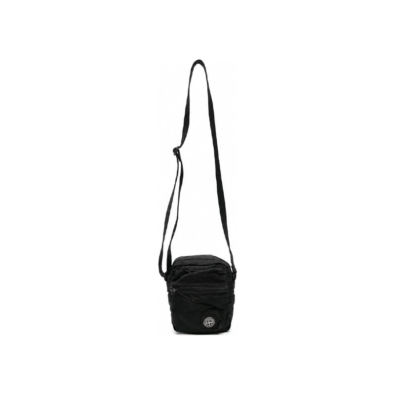 STONE ISLAND Nylon Metal Crossbody Bag Black Men’s