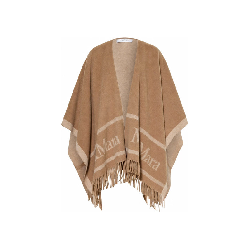 Max Mara Camel HILDE Cape Coat 2624546071 002