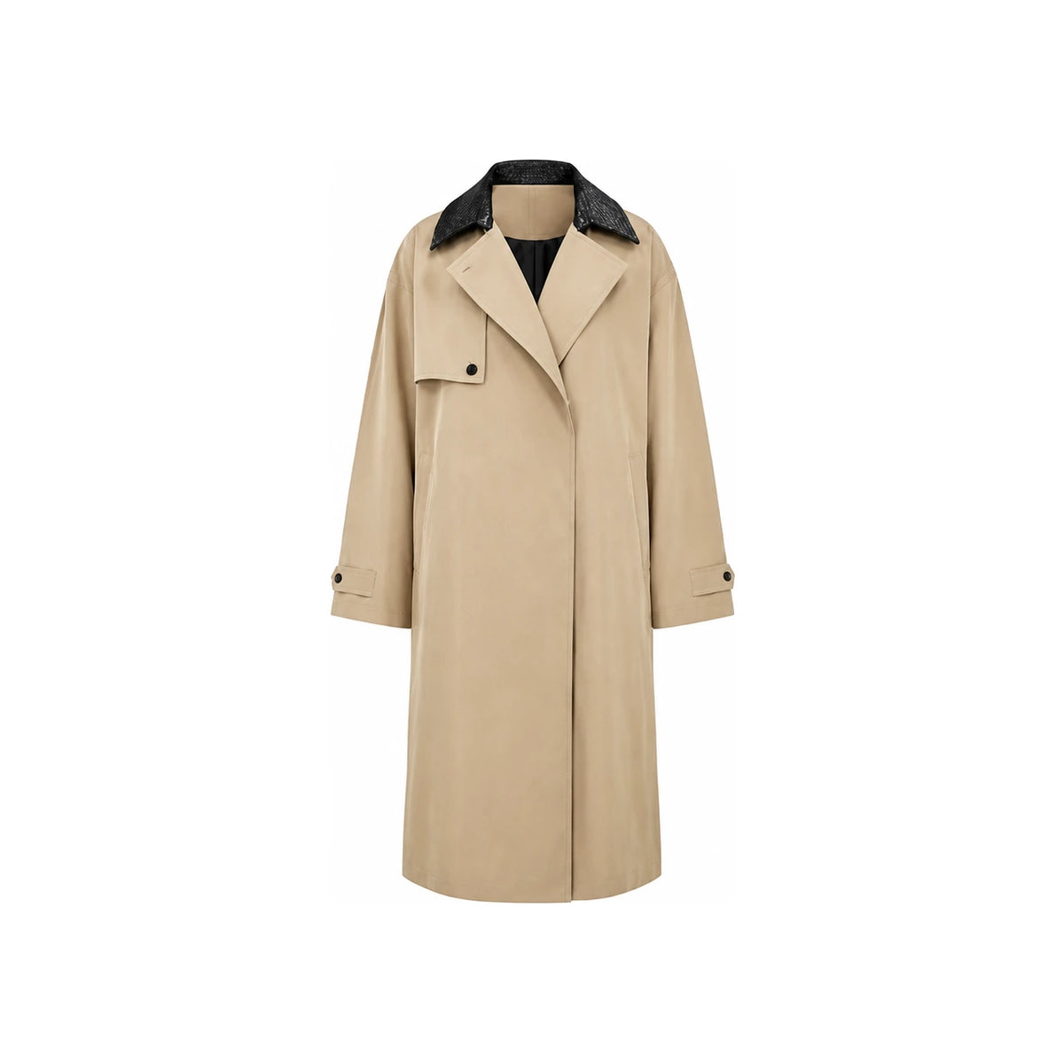 Bottega Veneta Beige Cotton Blend Trench Coat