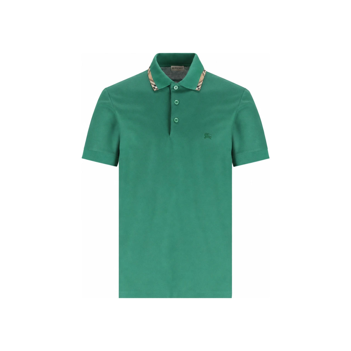 BURBERRY Short Sleeve Polo Shirt Men’s Cotton Tee Black