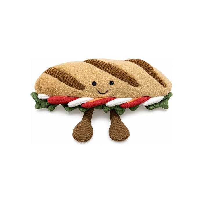 jELLYCAT Amuseables Caprese Baguette Keychain Accessory Unisex A2TMB