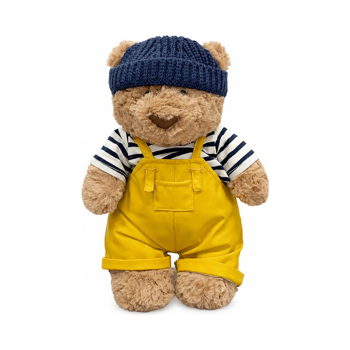 jELLYCAT Bartholomew Bear Seafarer Outfit Keyring Accessory Unisex BARM2FM