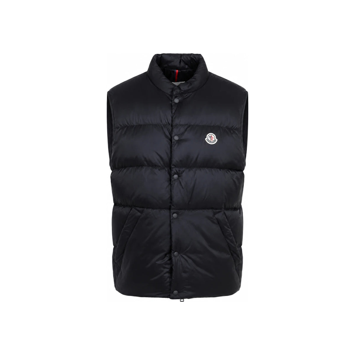 Moncler Black Down Vest for Men