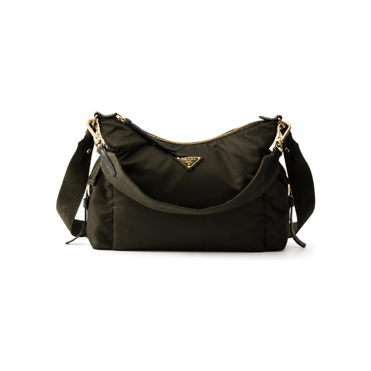 PRADA Women's Explorer Large Black Crossbody Bag