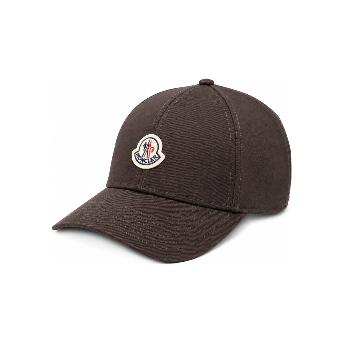 Moncler Cotton Baseball Cap for Men Navy