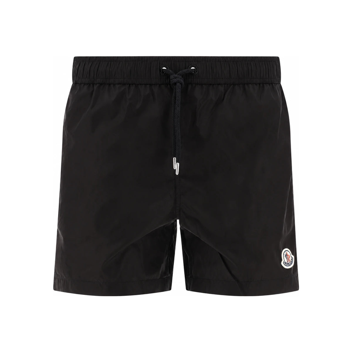 Moncler Black Nylon Swim Shorts Men