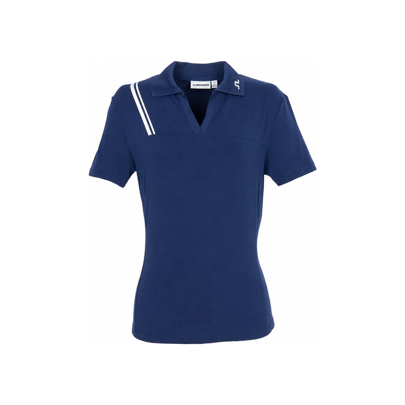 J LINDEBERG Women’s Golf Polo Short Sleeve T-Shirt O341