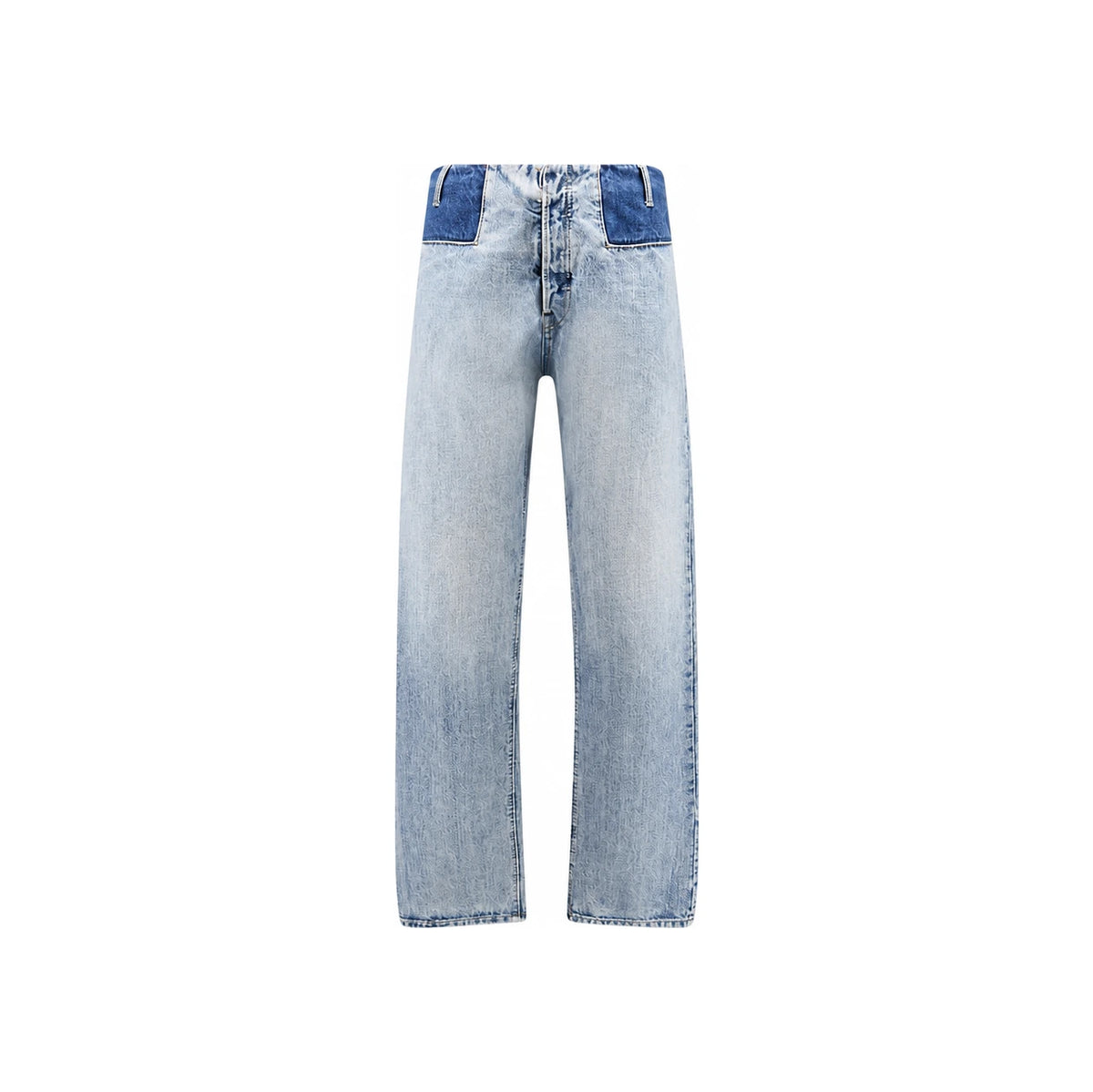 Maison Margiela Black Denim Cropped Jeans for Men