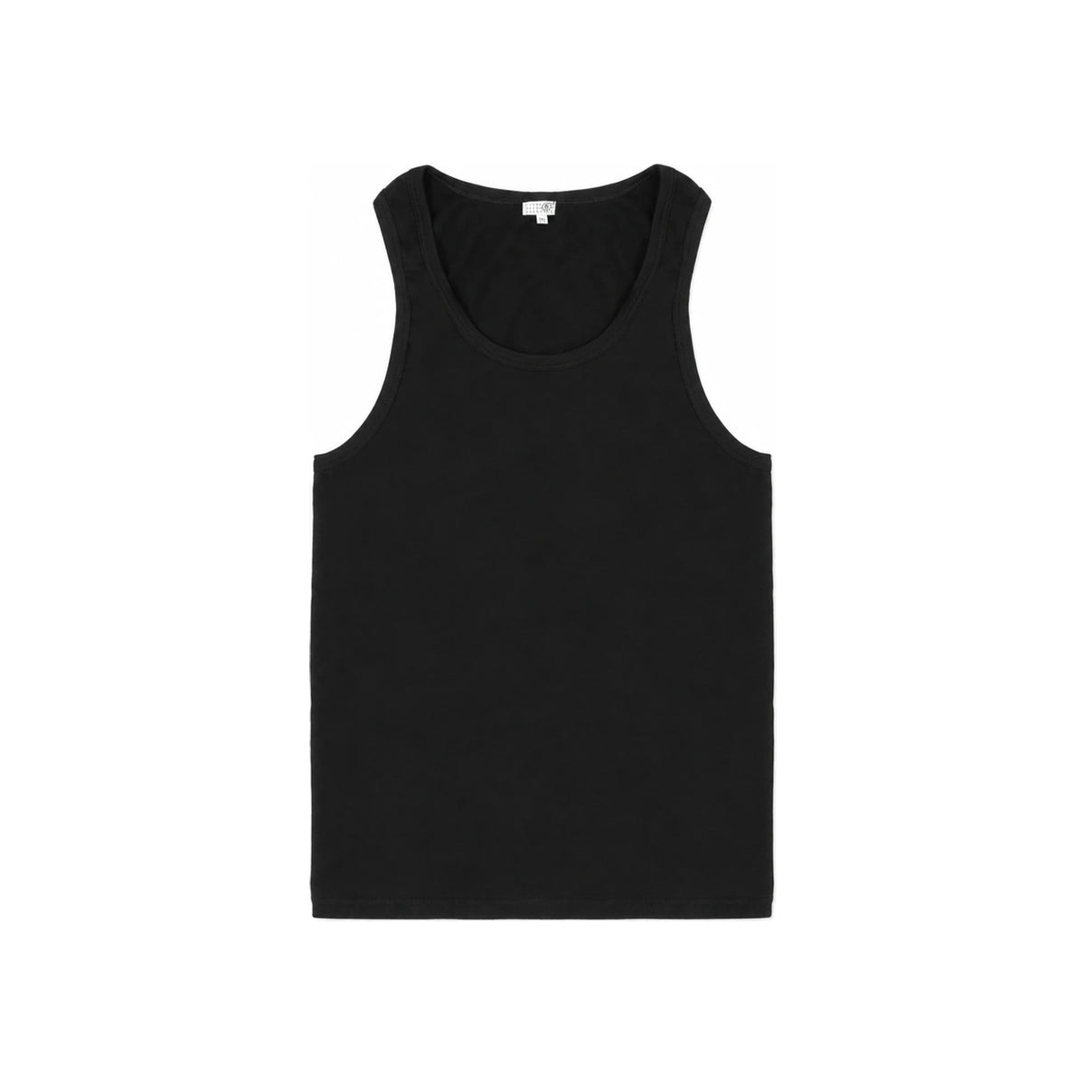 Maison Margiela Number Logo Patch Tank Top Men's Underwear White