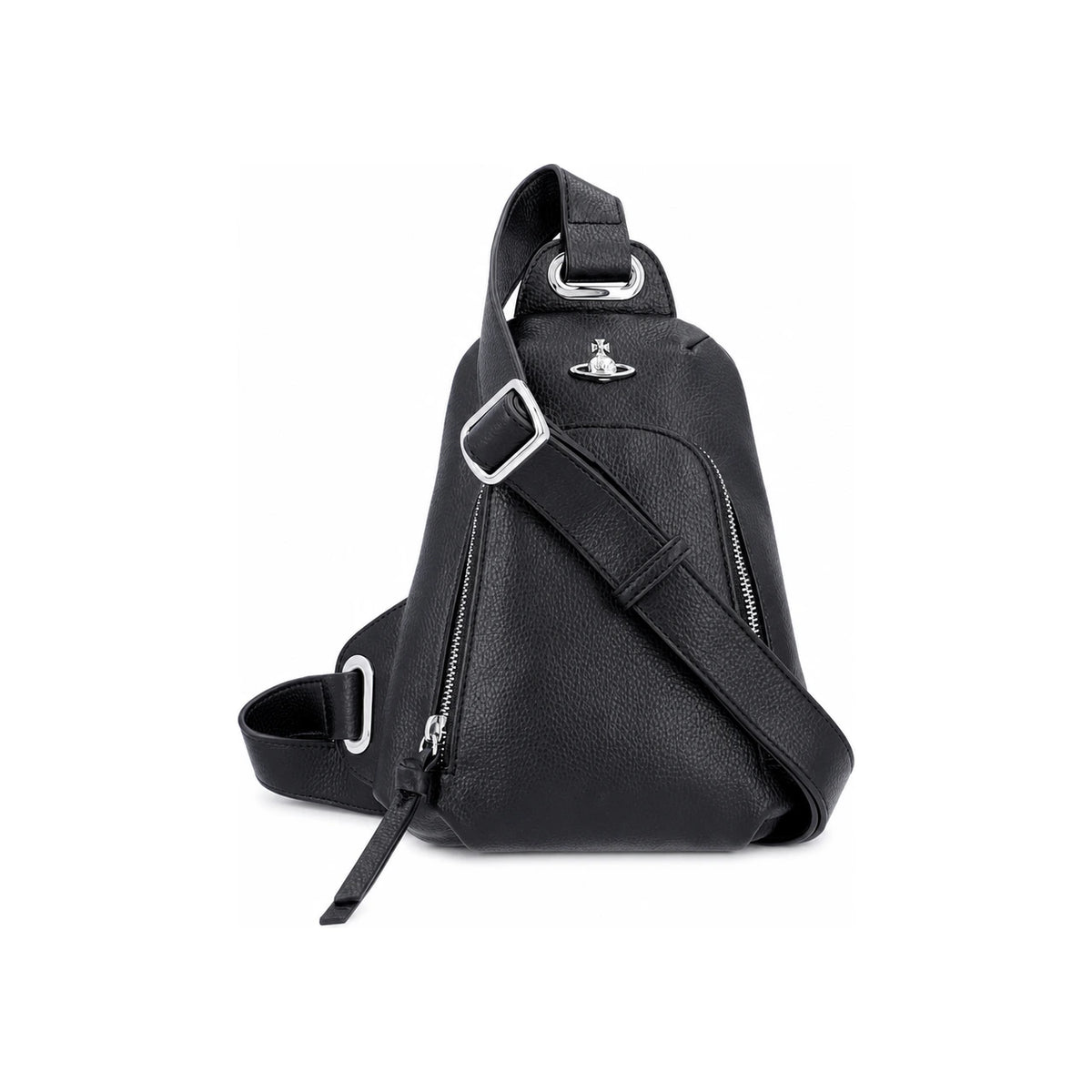 Vivienne Westwood Vegan Biogreen Grain Sling Crossbody Bag