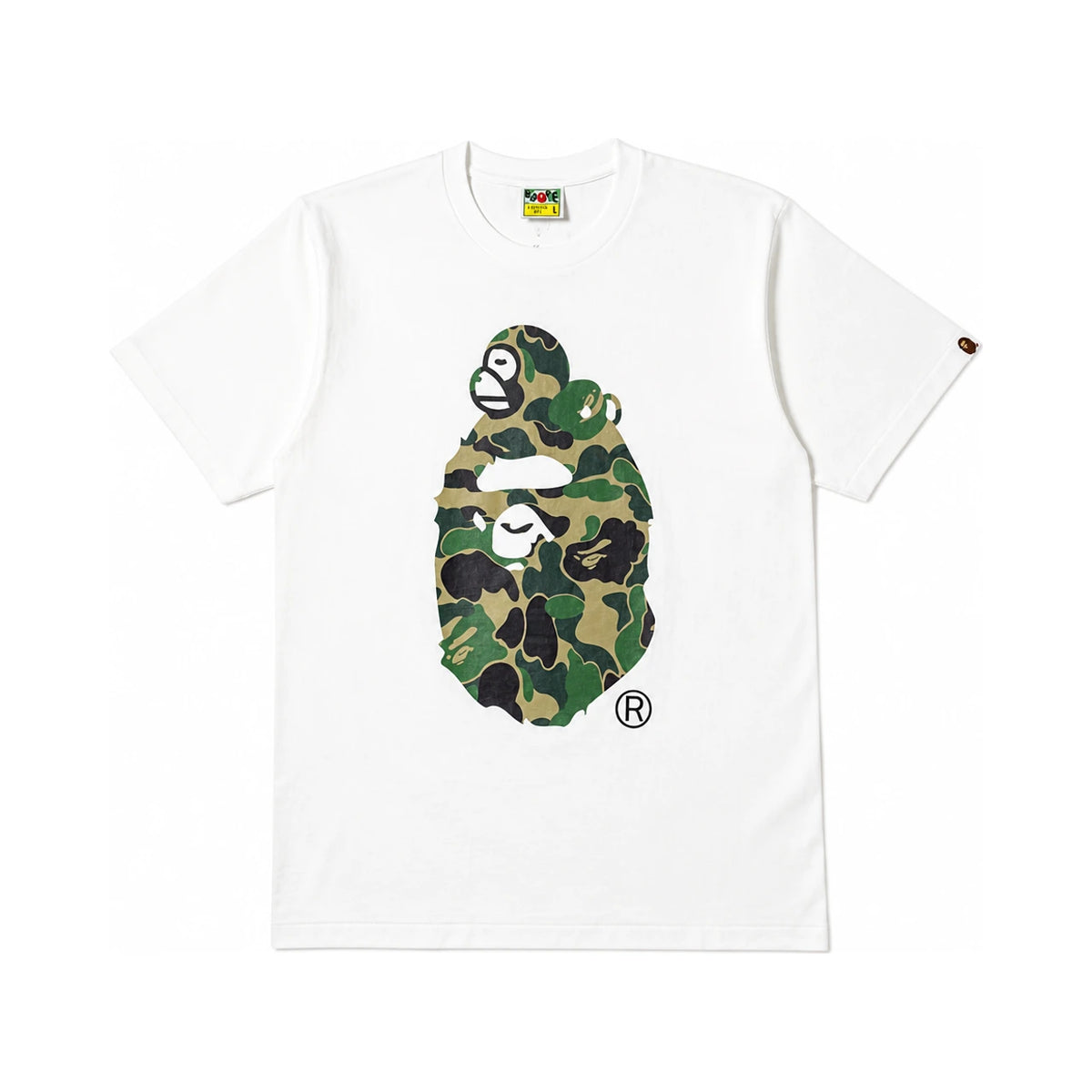 BAPE ABC Camo Milo Big Ape Short Sleeve T-Shirt