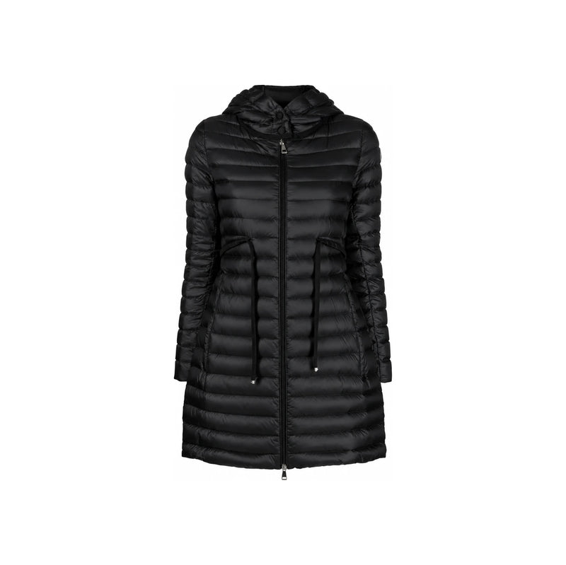 Moncler Barbel Long Down Puffer Jacket Black Women