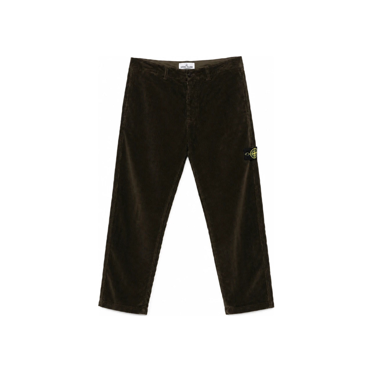 STONE ISLAND Gray Wool Blend Suit Trousers for Men