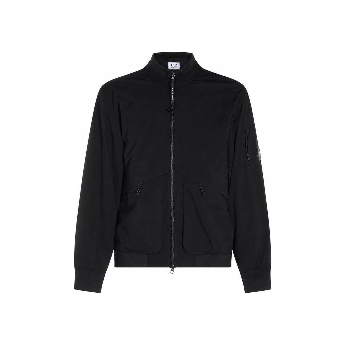 CP Company Lens Patch Bomber Jacket Men Black