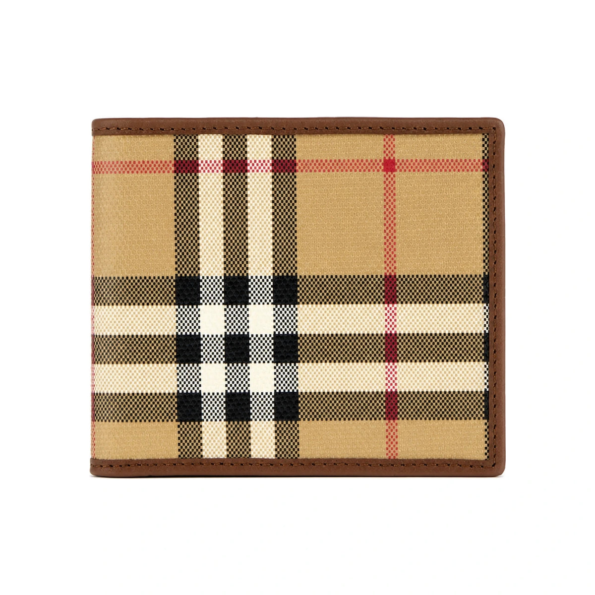 BURBERRY Check Bifold Wallet for Men 8128248 A7026