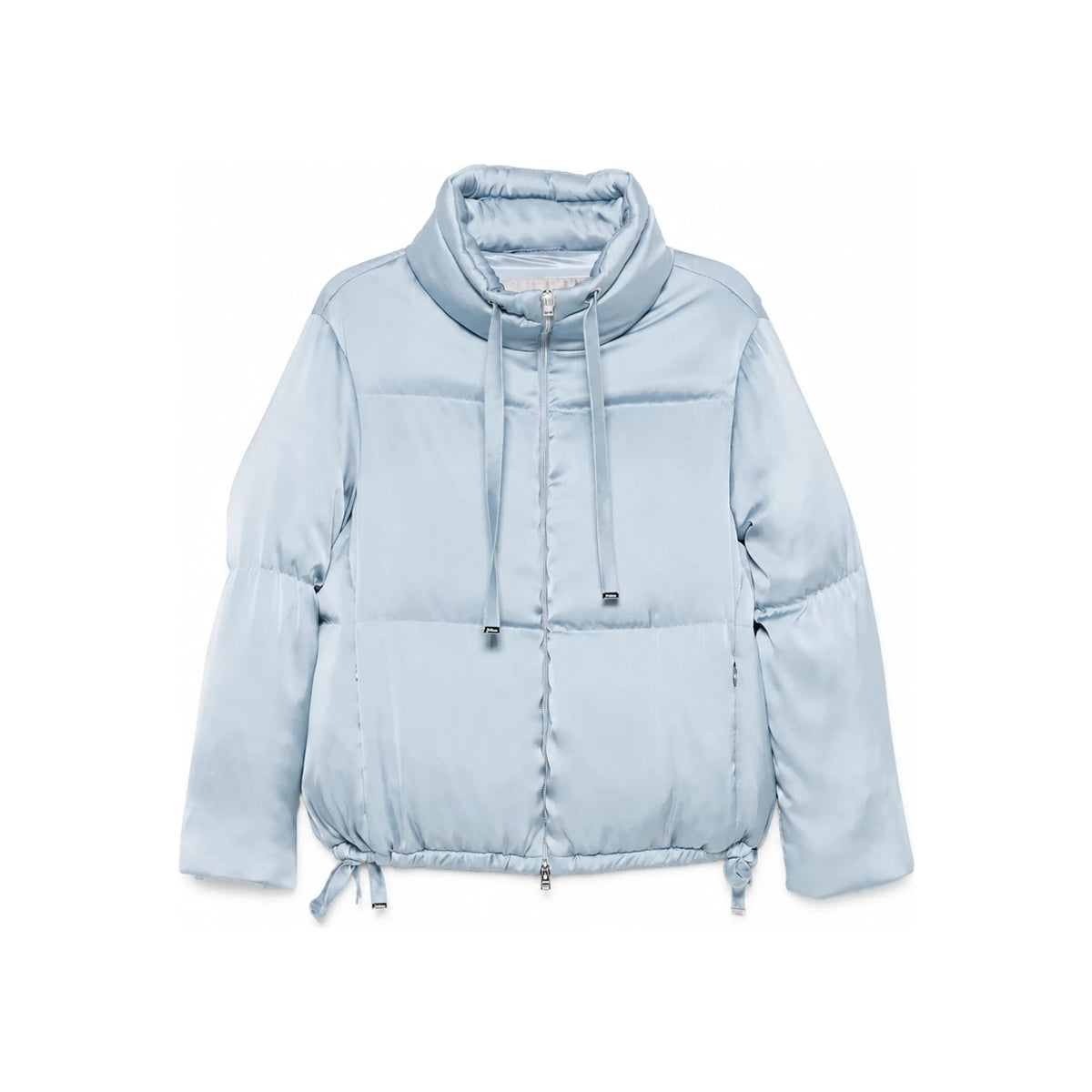 Herno Extra Fine Satin Bomber Down Jacket